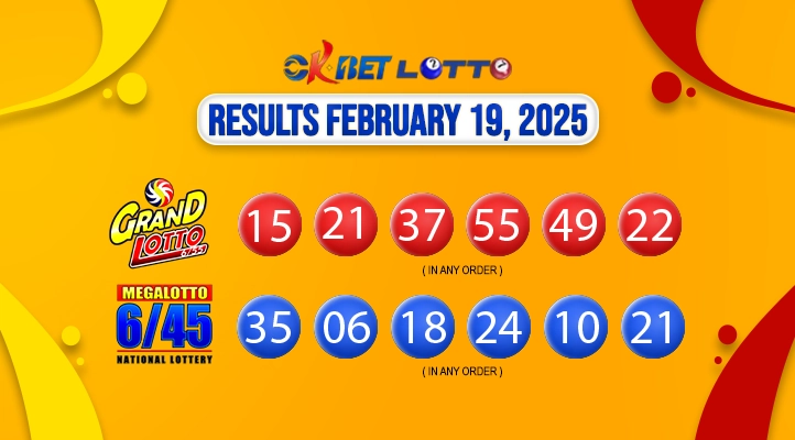 latest pcso lotto draw results for february 19, 2025