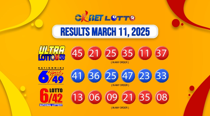 latest pcso ultra lotto draw results for march 11, 2025