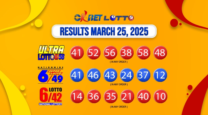 latest pcso results for ultra lotto and super lotto draw for march 25, 2025