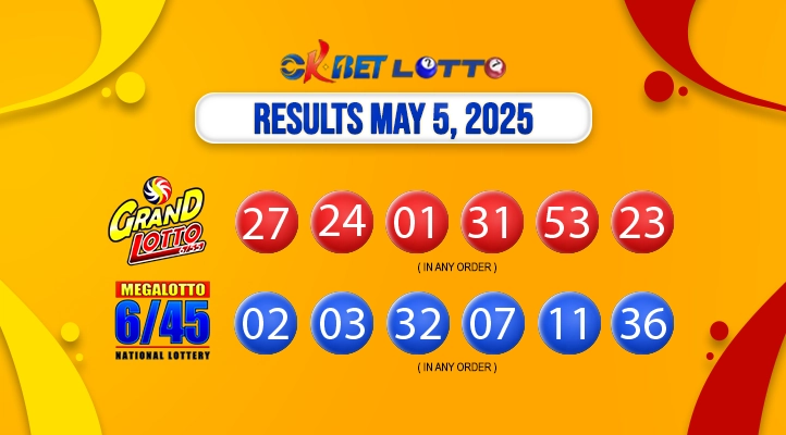 may 5, 2025 lotto results and winning numbers for grand and mega lotto