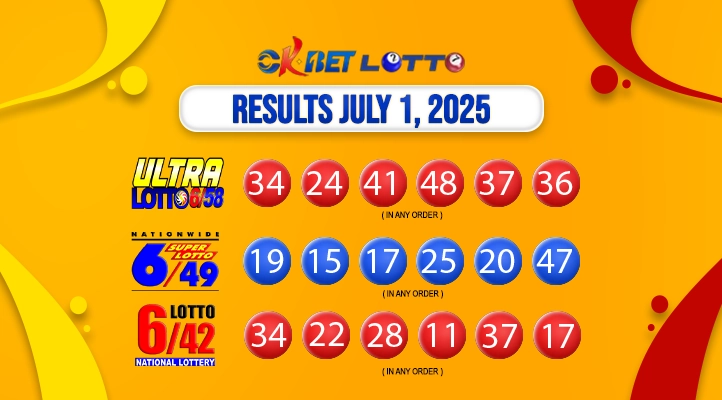 winners in july 1, 2025 pcso lotto draw