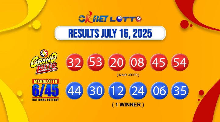 1 winner in july 16, 2025 mega lotto draw results