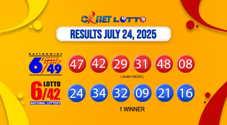pcso lotto draw winning numbers july 24, 2025